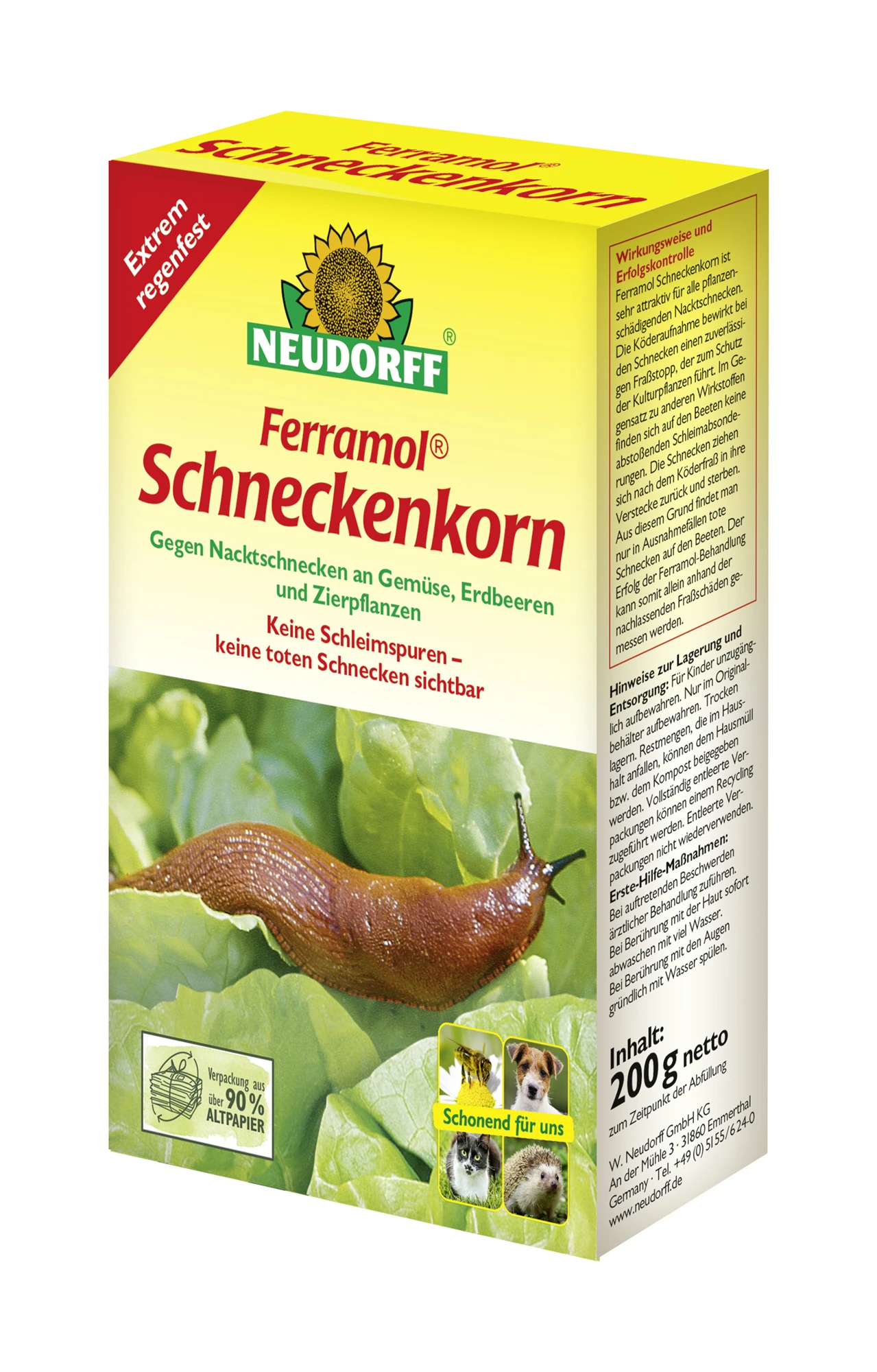 Ferramol Schneckenkorn (200 G) | Fallen Und Fernhaltemittel Von Neudorff 3 Ferramol Schneckenkorn (200 G) | Fallen Und Fernhaltemittel Von Neudorff