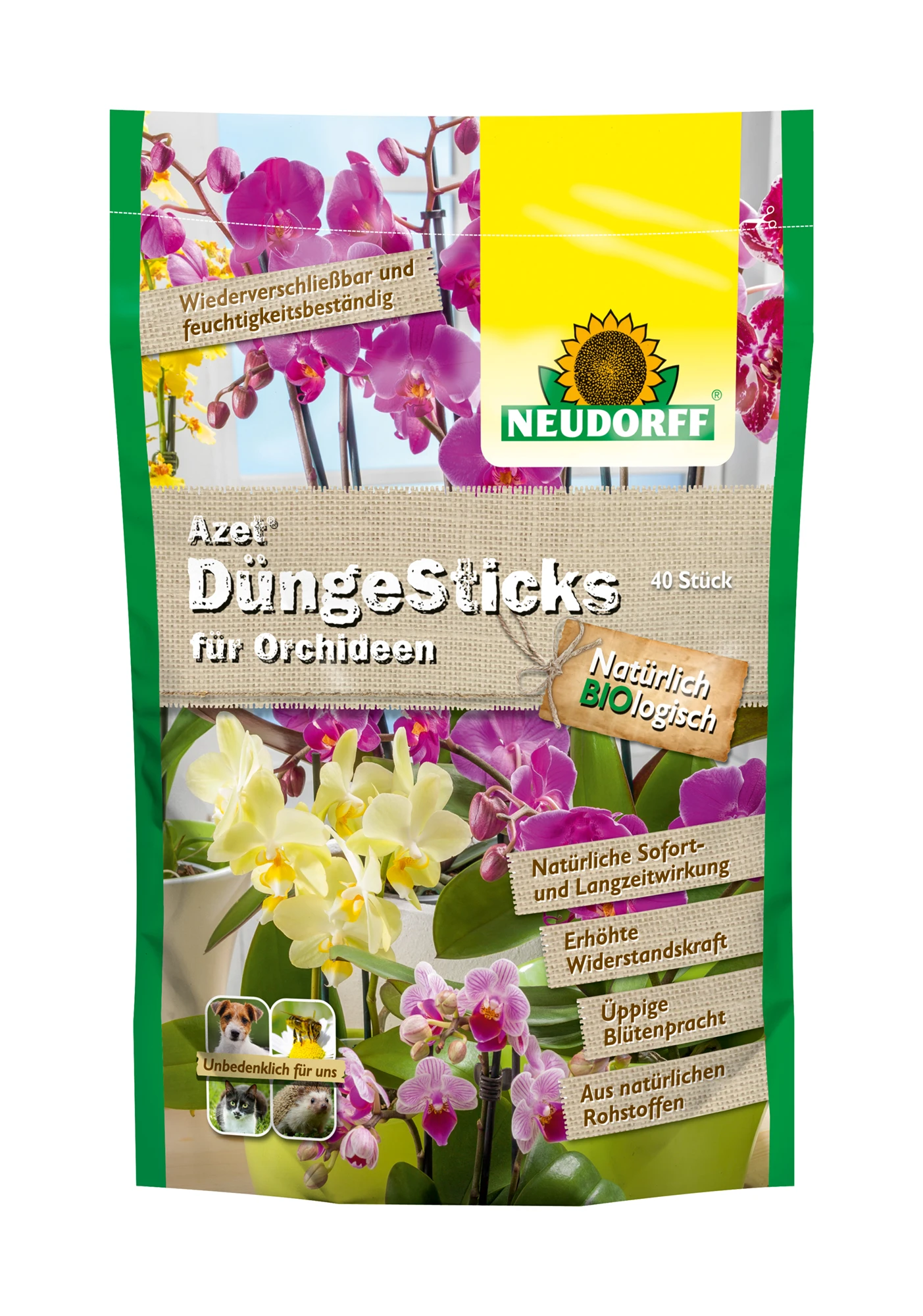 Azet DüngeSticks Für Orchideen (40 Sticks) | Dünger Von Neudorff 3 Azet DüngeSticks Für Orchideen (40 Sticks) | Dünger Von Neudorff