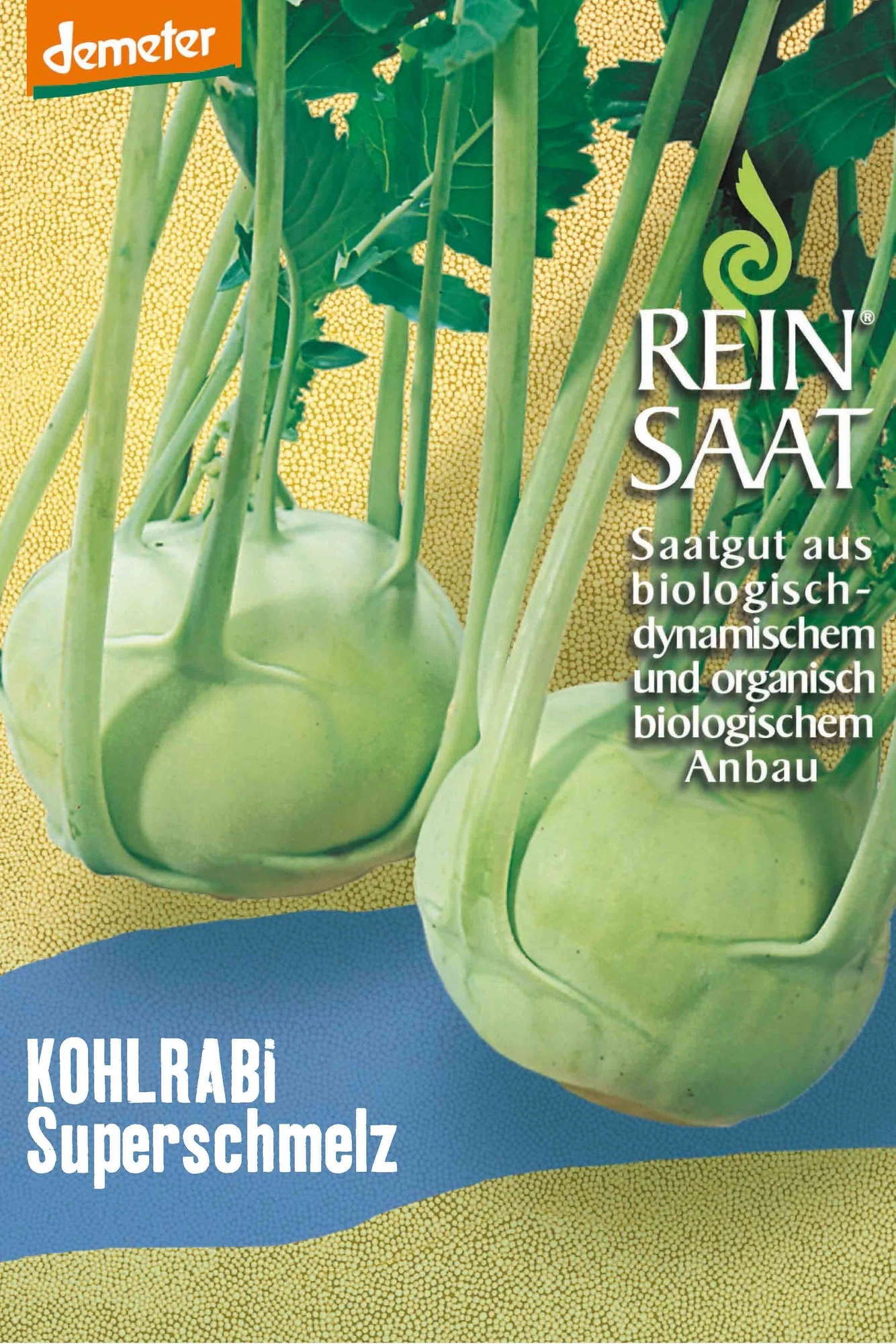 Kohlrabi Superschmelz | BIO Kohlrabisamen Von Reinsaat 3 Kohlrabi Superschmelz | BIO Kohlrabisamen Von Reinsaat