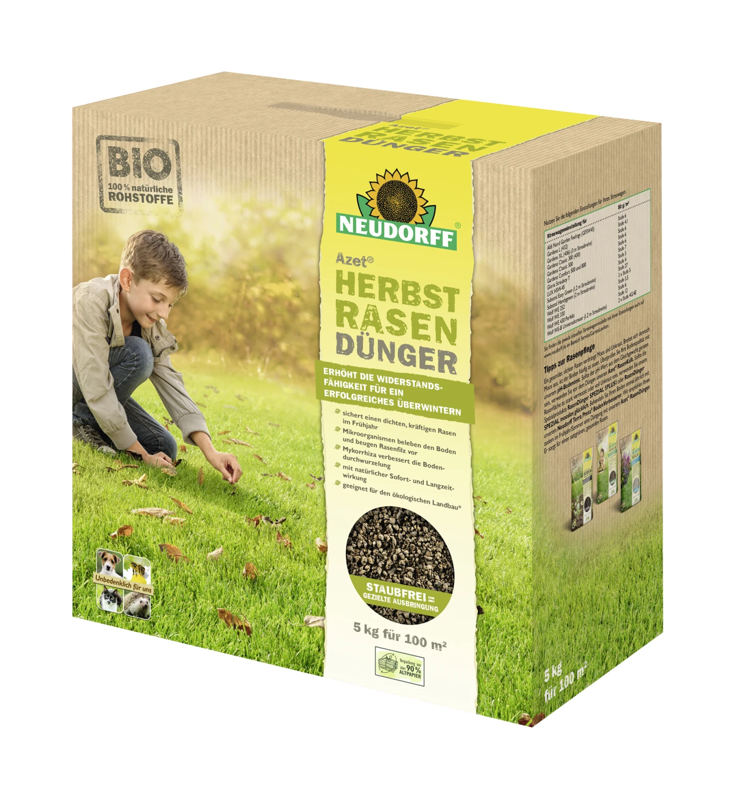 Azet HerbstRasenDünger (5 Kg) | Pflanzenschutz & Dünger Von Neudorff 3 Azet HerbstRasenDünger (5 Kg) | Pflanzenschutz & Dünger Von Neudorff