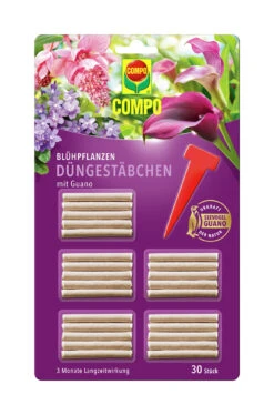 Blühpflanzen Düngestäbchen Mit Guano (30 Stück) | Dünger Von COMPO