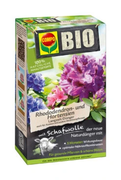 Rhododendron- Und Hortensien Langzeit-Dünger Mit Schafwolle (2 Kg) | BIO Dünger Von COMPO