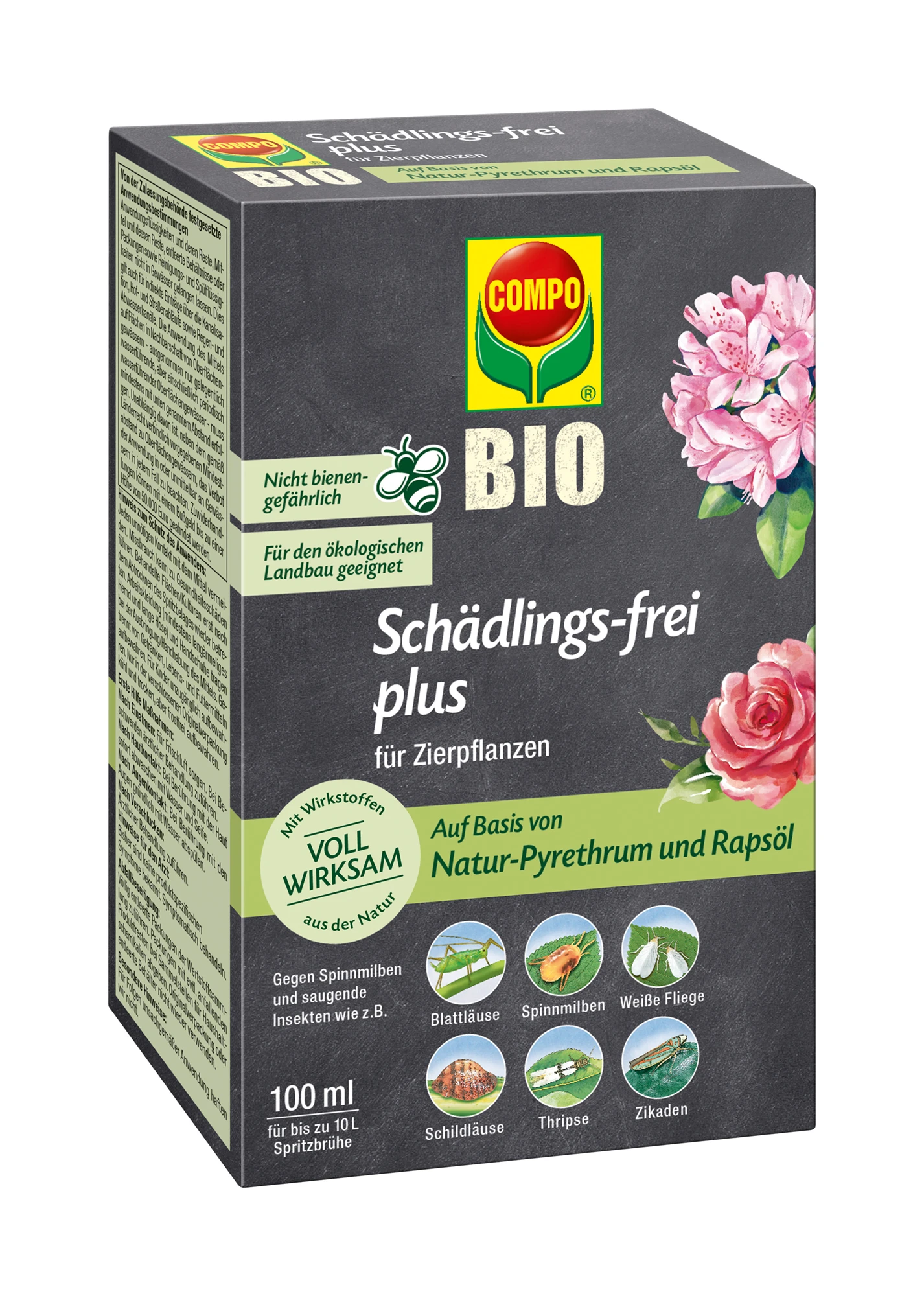 Schädlings-frei Plus (100 Ml) | Pflanzenschutz Von COMPO 3 Schädlings-frei Plus (100 Ml) | Pflanzenschutz Von COMPO