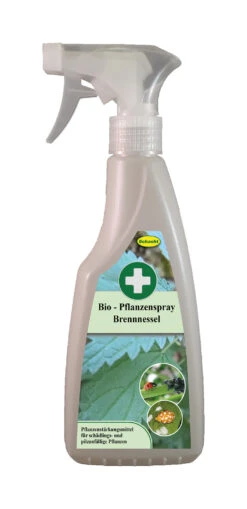 Pflanzenspray Brennnessel (500 Ml) | BIO Hilfs- Und Stärkungsmittel Von Schacht
