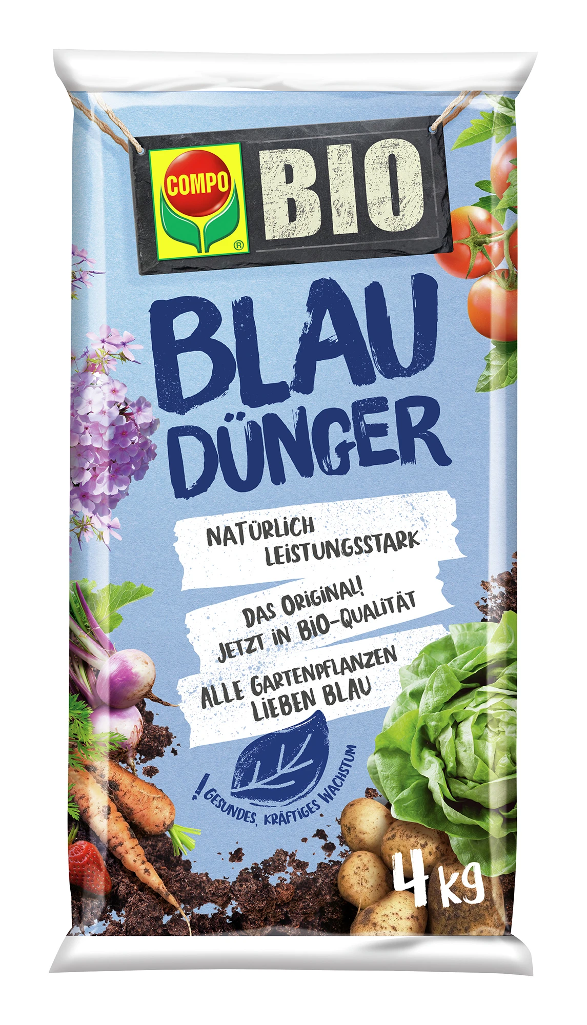 Blaudünger (4 Kg) | BIO Dünger Von COMPO 2 Blaudünger (4 Kg) | BIO Dünger Von COMPO